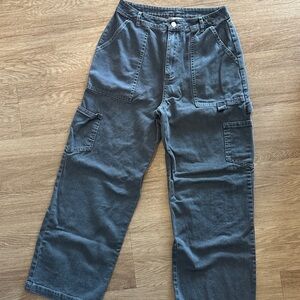 Altar'd State Gray Cargo Pants